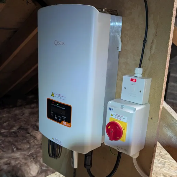 Solar Inverter for a Dublin Rooftop Solar Installation