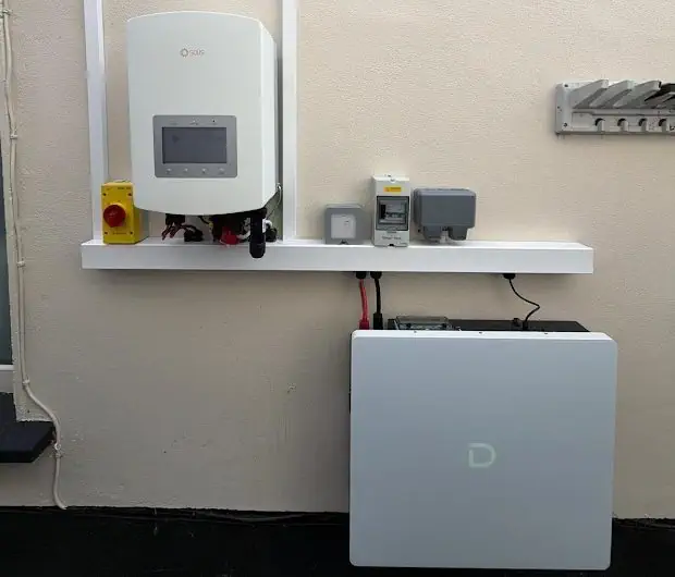Home Battery Storage installed inDublin Dublin home with solar battery installed